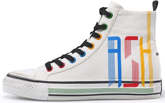 (Women) Ash 'Games Distressed White Canvas' SS20-V-133932-002 Buy (Women) Ash 'Games Distressed White Canvas' SS20-V-133932-002