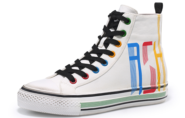 Order (Women) Ash 'Games Distressed White Canvas' SS20-V-133932-002