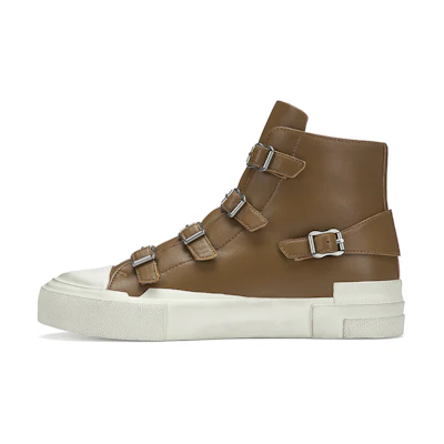 (W) Ash 'Gang High-Top Distressed Brown'