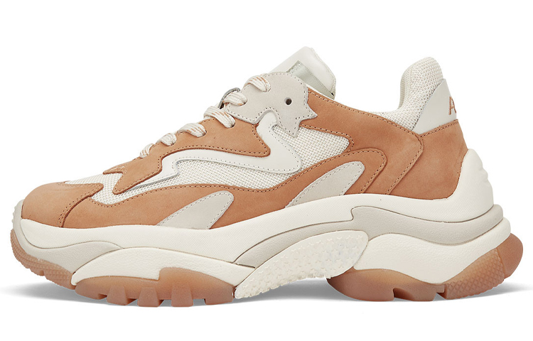 (W) Ash 'Orange Retro Dad Sneakers'