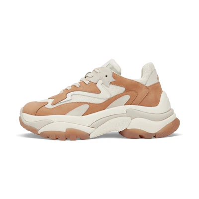 (W) Ash 'Orange Retro Dad Sneakers'