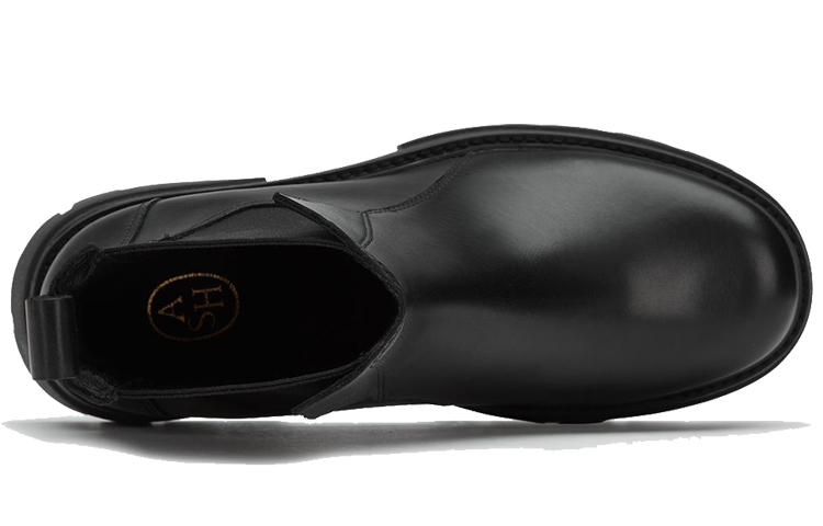 (W) Ash 'Smooth Leather Chunky Sole Chelsea Boot Black' 圖 4