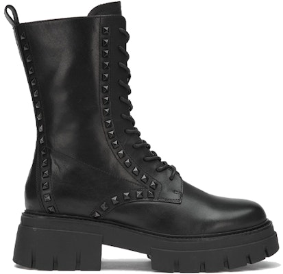 (W) Ash 'But Butang Spiked Martin Hitam' FW21-M-135531-001 Order (W) Ash 'But Butang Spiked Martin Hitam' FW21-M-135531-001