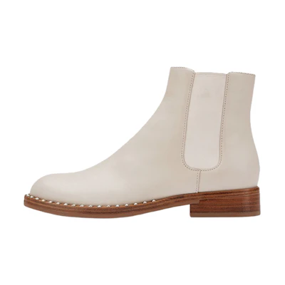 (W) Ash 'White' 'Wall Chelsea Boot'