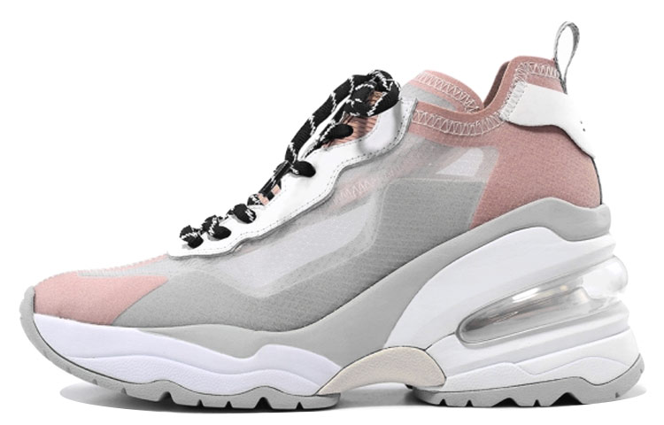 (Women) Ash 'White Pink Chunky Mesh Dad' AK140F40039