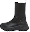 Buy (W) アッシュ レザー厚底ブーツ (ブラック) FW20-S-133731-001