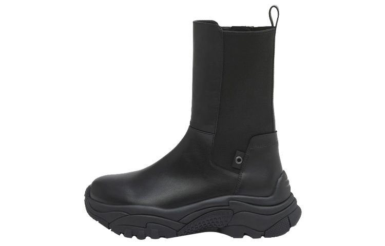 (Women) Ash Adapter Leather Platform Boot 'Black' FW20-S-133731-001