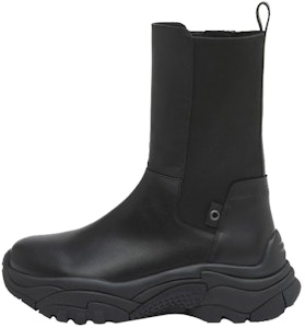 (W) アッシュ レザー厚底ブーツ (ブラック) FW20-S-133731-001 Buy (W) アッシュ レザー厚底ブーツ (ブラック) FW20-S-133731-001