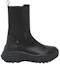Order (W) アッシュ レザー厚底ブーツ (ブラック) FW20-S-133731-001