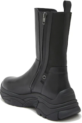 (W) アッシュ レザー厚底ブーツ (ブラック) FW20-S-133731-001 Lookbook (W) アッシュ レザー厚底ブーツ (ブラック) FW20-S-133731-001