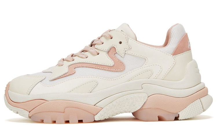 (W) Ash Addict 'Retro Chunky Dad Shoe Pink White'