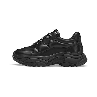 (W) Ash Air 'Black Retro Low-Top Dad'