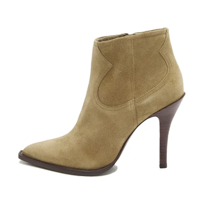 (W) Ash Angel High-Heel Ankle Boot 'Brown Suede'