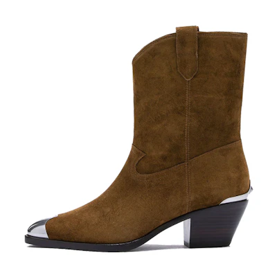 (W) Ash Ankle Boots 'Brown Suede'