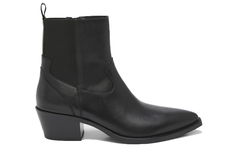 (W) Ash Ankle Boots 'Smooth Leather Black' 圖 2