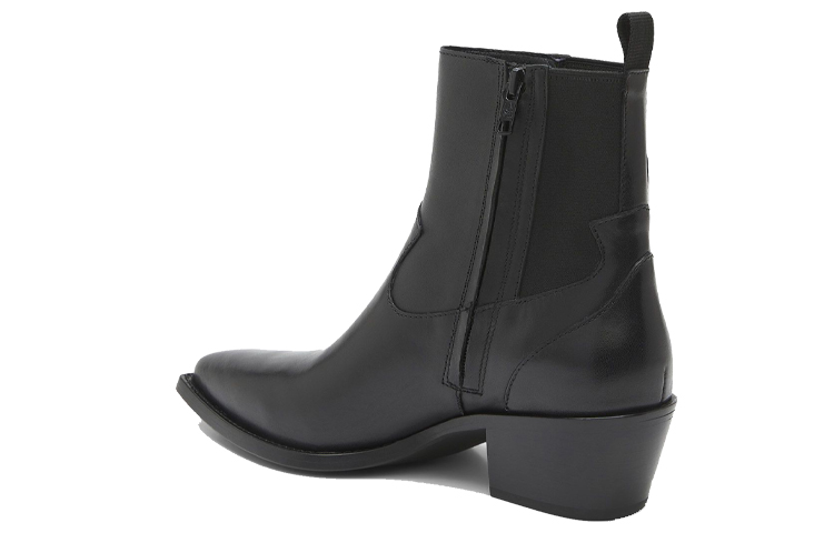 (W) Ash Ankle Boots 'Smooth Leather Black' 圖 3