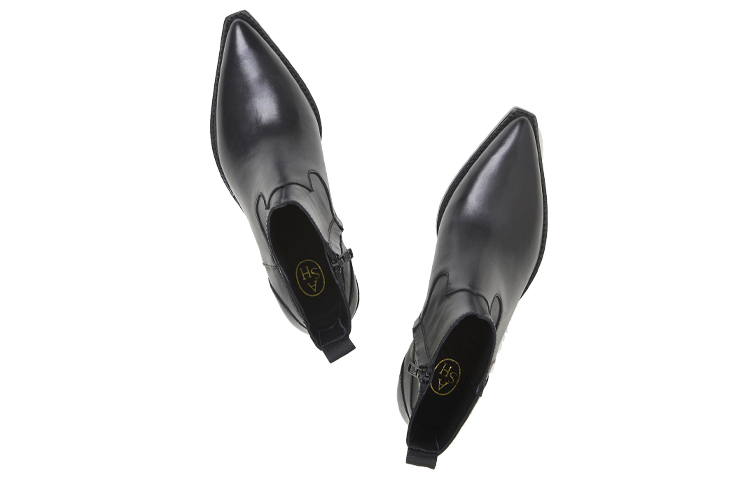 (W) Ash Ankle Boots 'Smooth Leather Black' 圖 4