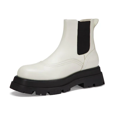 (W) Ash Ankle Martin Boots 'Grey White'