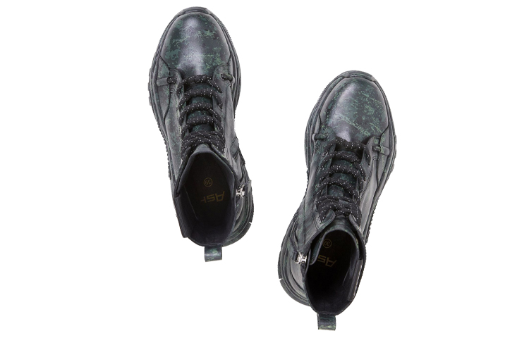 Shop (W) But Hitam Tentera Bis 'Boot Kulit Kedap Air Platform' FW20-S-133490-001