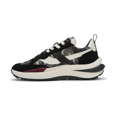 (W) Ash Black 'Eco Camo Print'