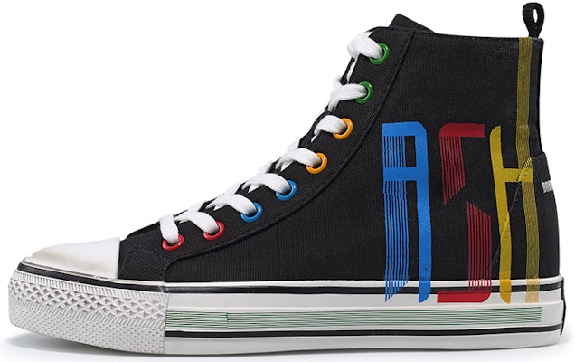 (Women) Ash Black 'GAMES Distressed Canvas Sneaker' SS20-V-133932-001 Buy (Women) Ash Black 'GAMES Distressed Canvas Sneaker' SS20-V-133932-001