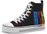 (Women) Ash Black 'GAMES Distressed Canvas Sneaker' SS20-V-133932-001