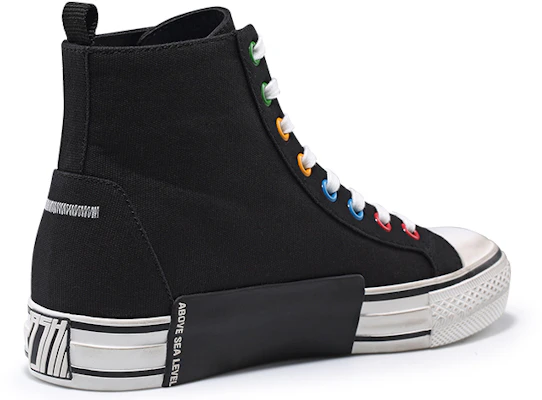 (Women) Ash Black 'GAMES Distressed Canvas Sneaker' SS20-V-133932-001 Lookbook (Women) Ash Black 'GAMES Distressed Canvas Sneaker' SS20-V-133932-001
