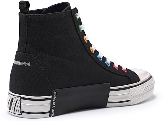 (Women) Ash Black 'GAMES Distressed Canvas Sneaker' SS20-V-133932-001 Lookbook (Women) Ash Black 'GAMES Distressed Canvas Sneaker' SS20-V-133932-001
