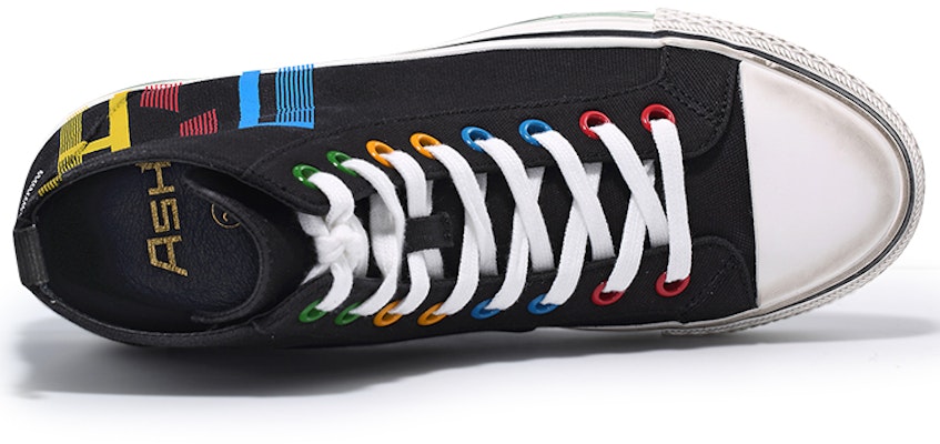 (Women) Ash Black 'GAMES Distressed Canvas Sneaker' SS20-V-133932-001 Shop (Women) Ash Black 'GAMES Distressed Canvas Sneaker' SS20-V-133932-001