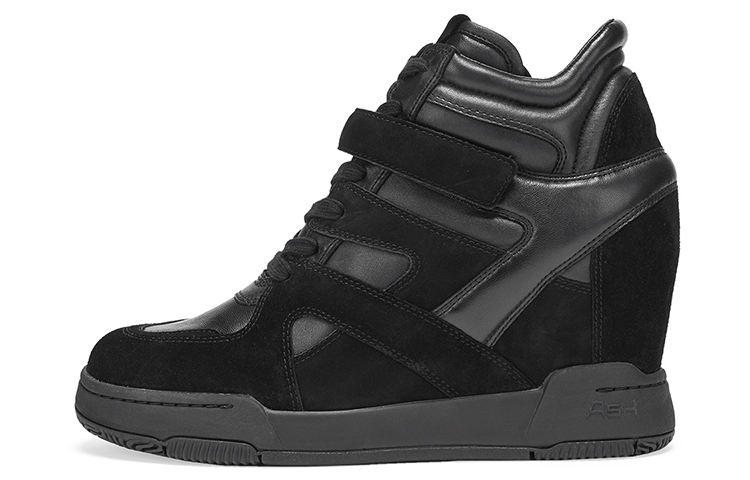 (Women) Ash Body 'Black Wedge Sneaker' AK340K4008499
