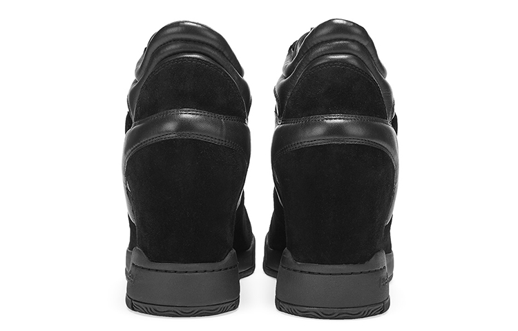Shop (Women) Ash Body 'Black Wedge Sneaker' AK340K4008499