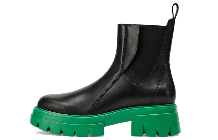 Buy (W) Bota Chelsea Ash 'Negra Verde Confort Elevado' FW21-M-135694-005