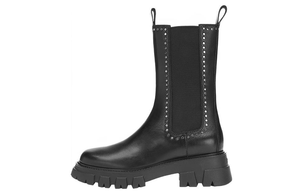 (W) Ash Chelsea Boot 'Black Leather'