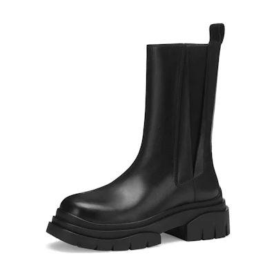 (W) Ash Chelsea Boot 'Black Leather Gear'