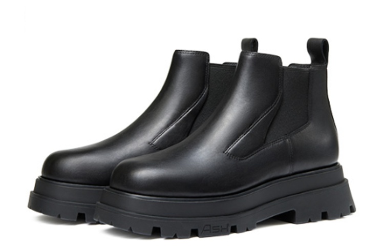 Order (W) Ash 切尔西靴 '黑色复古皮革' FW22-M-136860-001