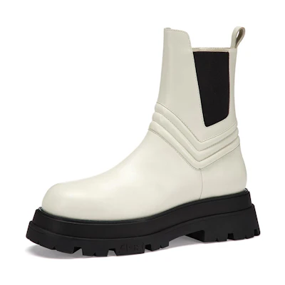 (W) Ash Chelsea Boot 'Grey White Camping'