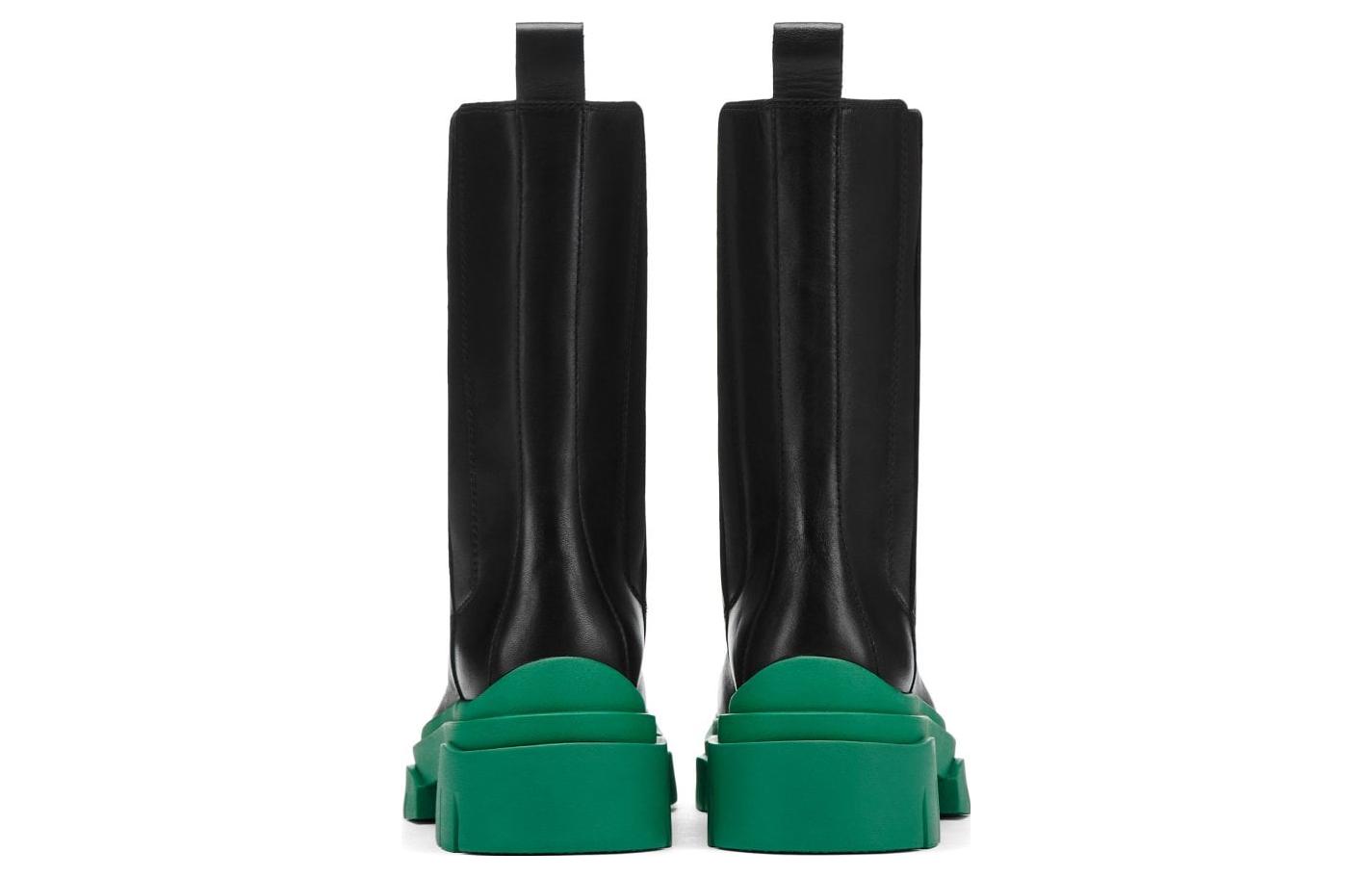 Purchase (W) 애쉬 첼시 부츠 미드 '블랙 그린' (or 애쉬 첼시 미드 '블랙그린' if shorter is needed) FW22-M-136857-003