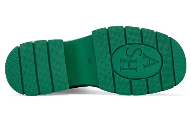 Details for (W) 애쉬 첼시 부츠 미드 '블랙 그린' (or 애쉬 첼시 미드 '블랙그린' if shorter is needed) FW22-M-136857-003