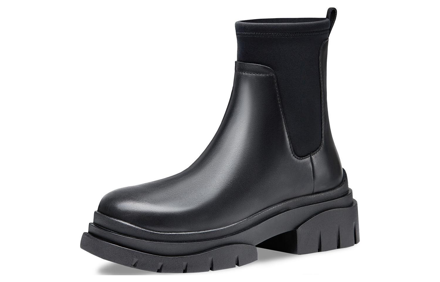 (W) Ash Chelsea Boot Mid 'Outdoor Fashion Black'