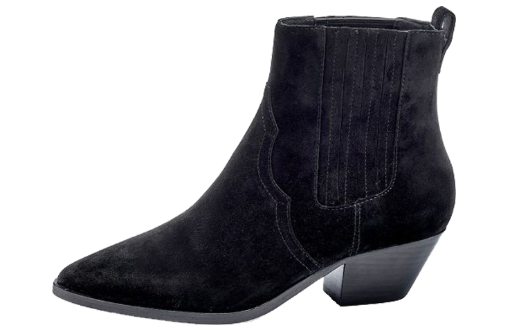 (Women) Ash Chelsea Boot Retro 'Black Suede' FW19-M-130451-001