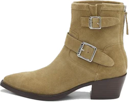 (Women) Ash Double Buckle Suede Ankle Boots 'Brown' FW20-M-133516-003 (Women) Ash Double Buckle Suede Ankle Boots 'Brown' FW20-M-133516-003