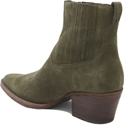 (Women) Ash Embroidered Leather Ankle Boots 'Dark Green' FW20-M-133676-004 Lookbook (Women) Ash Embroidered Leather Ankle Boots 'Dark Green' FW20-M-133676-004
