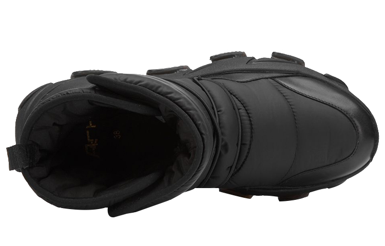 (W) Ash Emy High-Top Platform Snow Boots 'Black Warmth' 圖 4