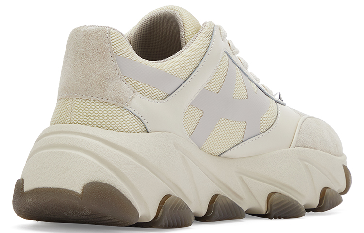 Lookbook (W) Ash Exceed 'Sepatu Suede Patchwork Berduri Chunky Beige' SS22-S-136412-003