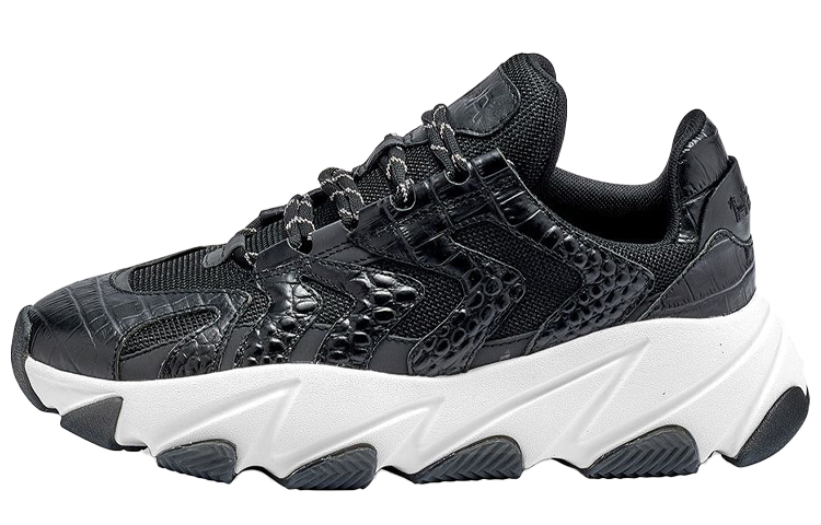 (W) Ash Extreme 'Black Patchwork'