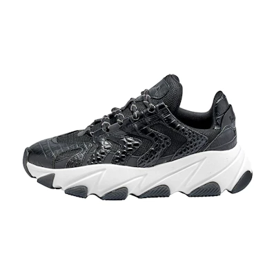(W) Ash Extreme 'Black Patchwork'
