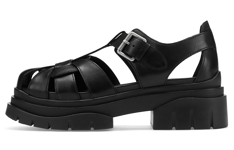 (Women) Ash Fashion Thick-Sole 'Black' 'SAND Series' SS22-M-135903-001