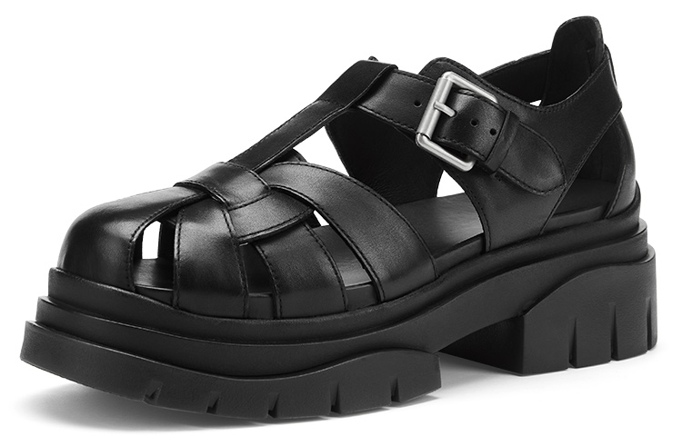 (W) Ash Fashion Thick-Sole 'Black' 'SAND Series' 圖 2