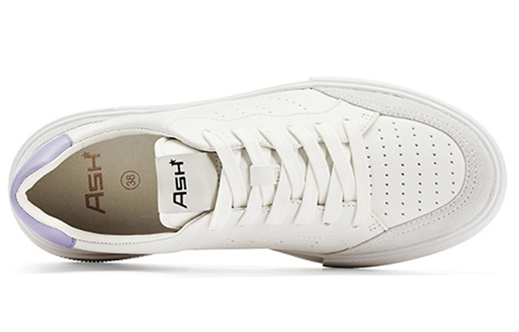 (W) Ash Free Series Leather Low 'White Purple' 圖 3