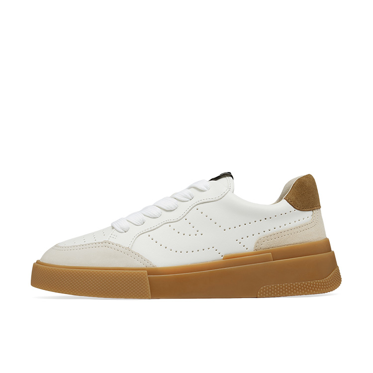 (Women) ASH FREE Series Leather Platform Sneakers Casual Comfort Low-Top Shoes. FW24-S-135642-001